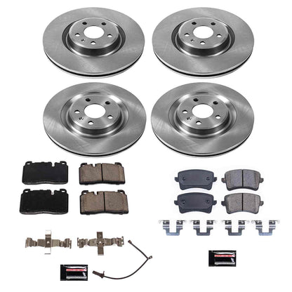 PowerStop Power Stop 13-17 Audi Q5 Front & Rear Autospecialty Brake Kit KOE7097