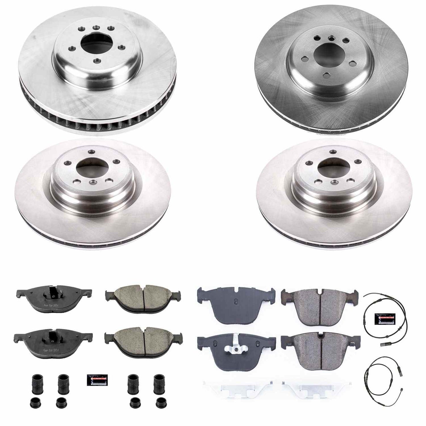 PowerStop Power Stop 11-15 BMW 750i Front & Rear Autospecialty Brake Kit KOE7098