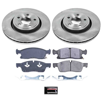 PowerStop Power Stop 16-19 Jeep Grand Cherokee Front Autospecialty Brake Kit KOE7133