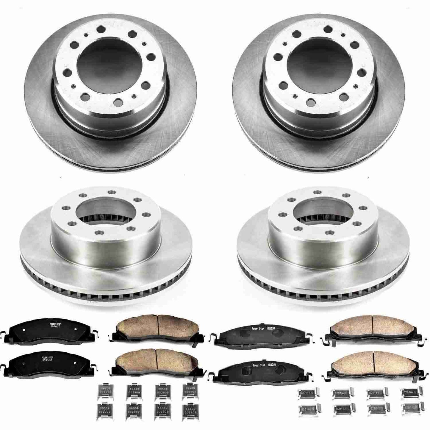 PowerStop Power Stop 13-18 Ram 3500 Front & Rear Autospecialty Brake Kit KOE7141