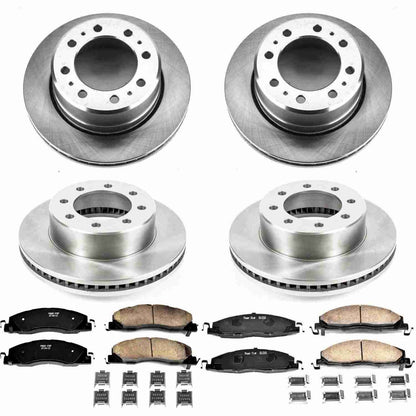 PowerStop Power Stop 13-18 Ram 3500 Front & Rear Autospecialty Brake Kit KOE7141