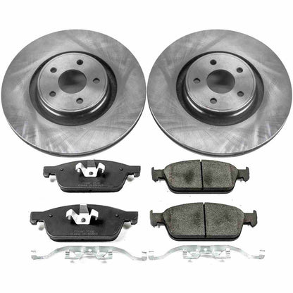 PowerStop Power Stop 13-14 Ford Focus Front Autospecialty Brake Kit KOE7146