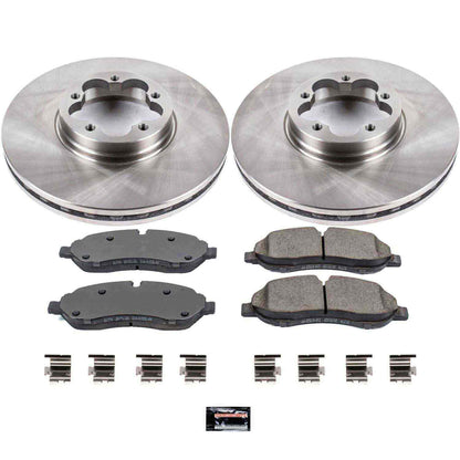 PowerStop Power Stop 15-18 Ford Transit-350 HD Front Autospecialty Brake Kit KOE7148