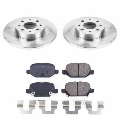 PowerStop Power Stop 13-18 Fiat 500 Rear Autospecialty Brake Kit KOE7169