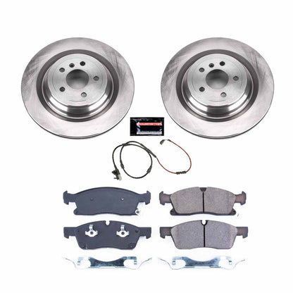 PowerStop Power Stop 2017 Land Rover Discovery Rear Autospecialty Brake Kit KOE7174