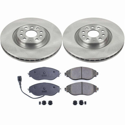 PowerStop Power Stop 12-17 Volkswagen CC Front Autospecialty Brake Kit KOE7175