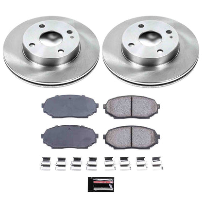 PowerStop Power Stop 90-93 Mazda Miata Front Autospecialty Brake Kit KOE717