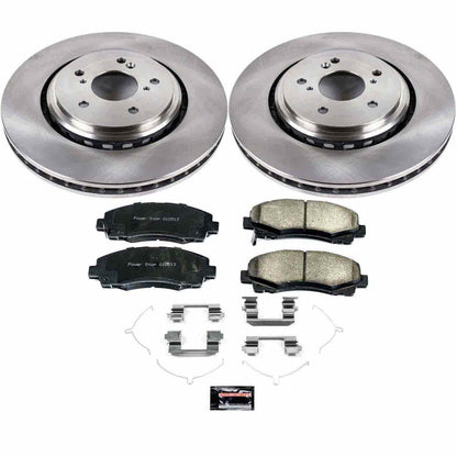 PowerStop Power Stop 15-19 Acura TLX Front Autospecialty Brake Kit KOE7214