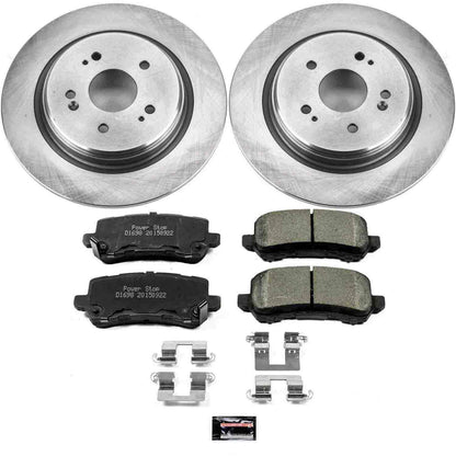 PowerStop Power Stop 15-19 Acura TLX Rear Autospecialty Brake Kit KOE7216