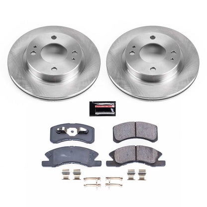 PowerStop Power Stop 14-15 Mitsubishi Mirage Front Autospecialty Brake Kit KOE7217