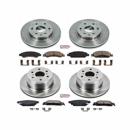 PowerStop Power Stop 15-19 Chevrolet Tahoe Front & Rear Autospecialty Brake Kit KOE7225