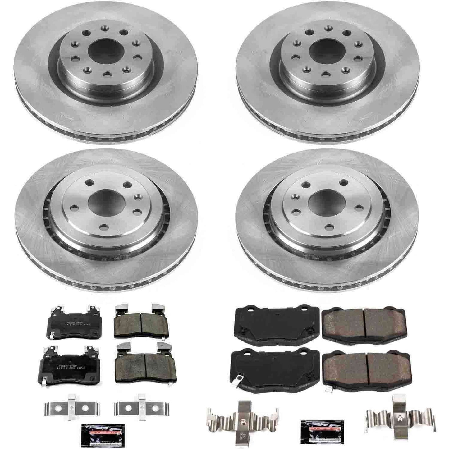 PowerStop Power Stop 16-19 Chevrolet Camaro Front & Rear Autospecialty Brake Kit KOE7226