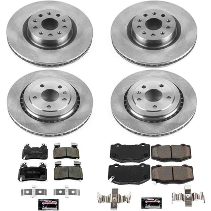 PowerStop Power Stop 16-19 Chevrolet Camaro Front & Rear Autospecialty Brake Kit KOE7226