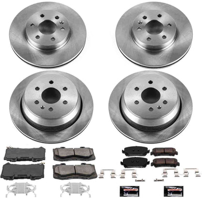 PowerStop Power Stop 15-18 Chevrolet Colorado Front & Rear Autospecialty Brake Kit KOE7228