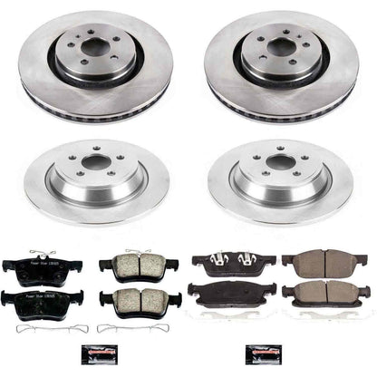 PowerStop Power Stop 15-19 Ford Edge Front & Rear Autospecialty Brake Kit KOE7231