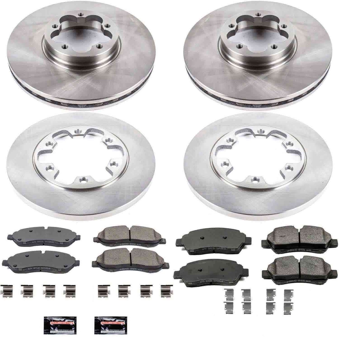 PowerStop Power Stop 15-18 Ford Transit-350 HD Front & Rear Autospecialty Brake Kit KOE7234