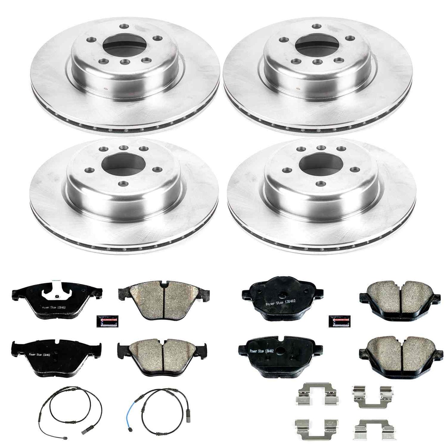 PowerStop Power Stop 14-16 BMW 528i Front & Rear Autospecialty Brake Kit KOE7237