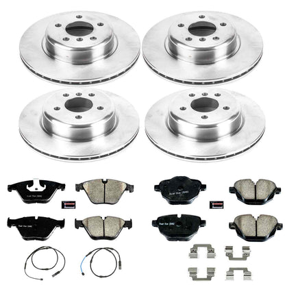 PowerStop Power Stop 14-16 BMW 528i Front & Rear Autospecialty Brake Kit KOE7237
