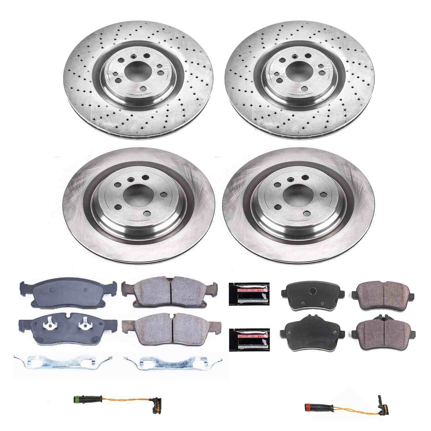 PowerStop Power Stop 13-16 Mercedes-Benz GL350 Front & Rear Autospecialty Brake Kit KOE7246
