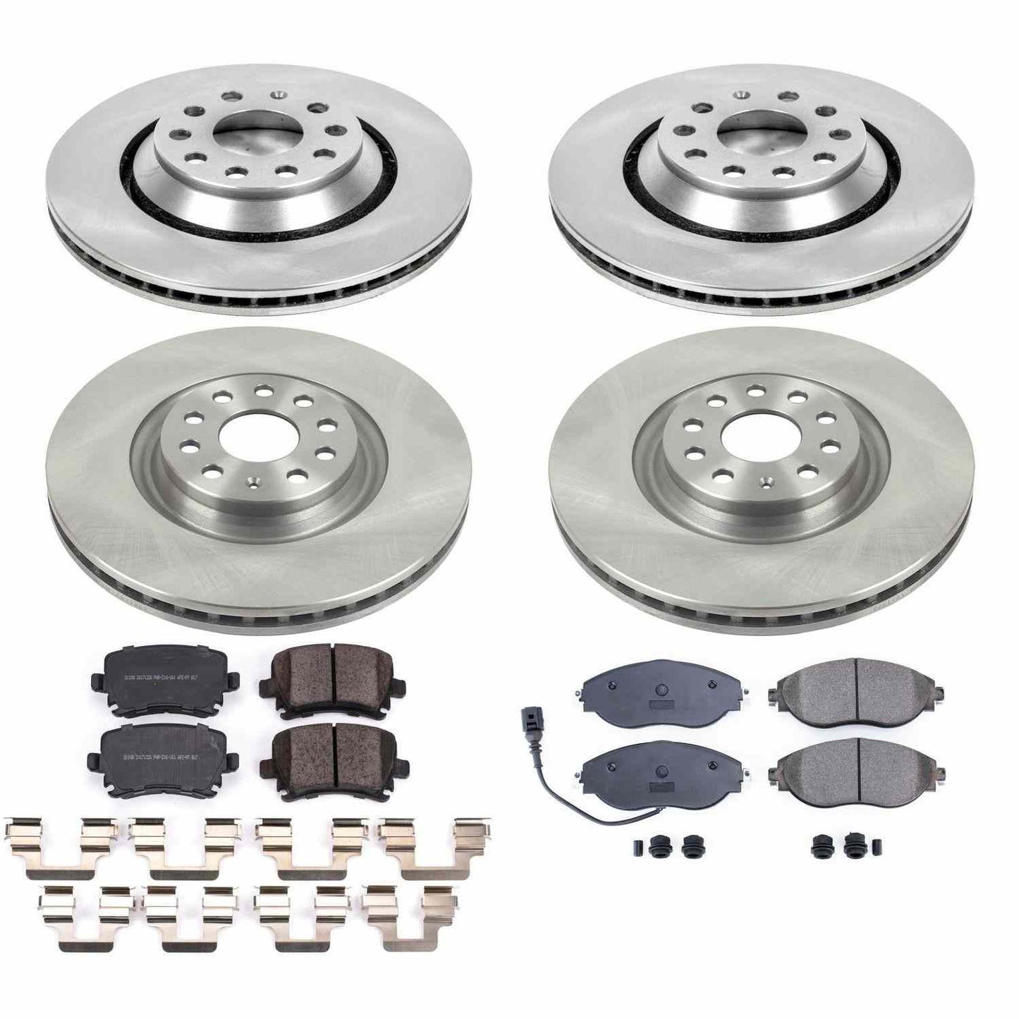 PowerStop Power Stop 12-17 Volkswagen CC Front & Rear Autospecialty Brake Kit KOE7254