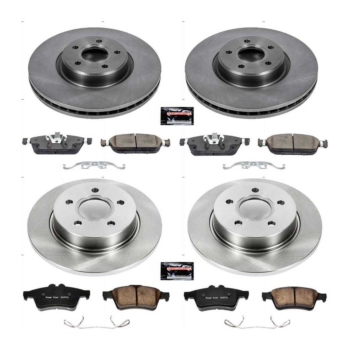 PowerStop Power Stop 15-18 Ford Focus Front & Rear Autospecialty Brake Kit KOE7277