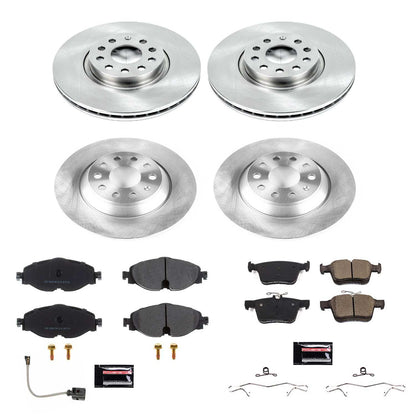 PowerStop Power Stop 16-18 Audi TT Quattro Front & Rear Autospecialty Brake Kit KOE7278