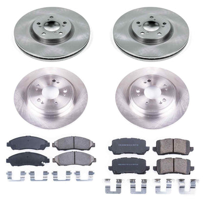 PowerStop Power Stop 16-19 Acura RLX Front & Rear Autospecialty Brake Kit KOE7282