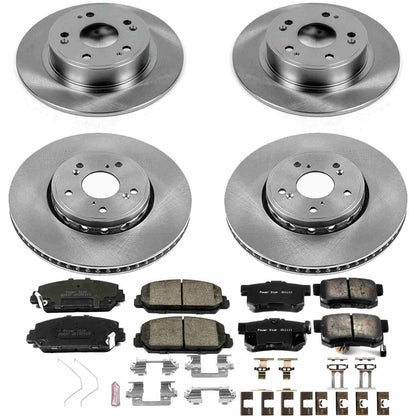 PowerStop Power Stop 2016 Acura ILX Front & Rear Autospecialty Brake Kit KOE7283