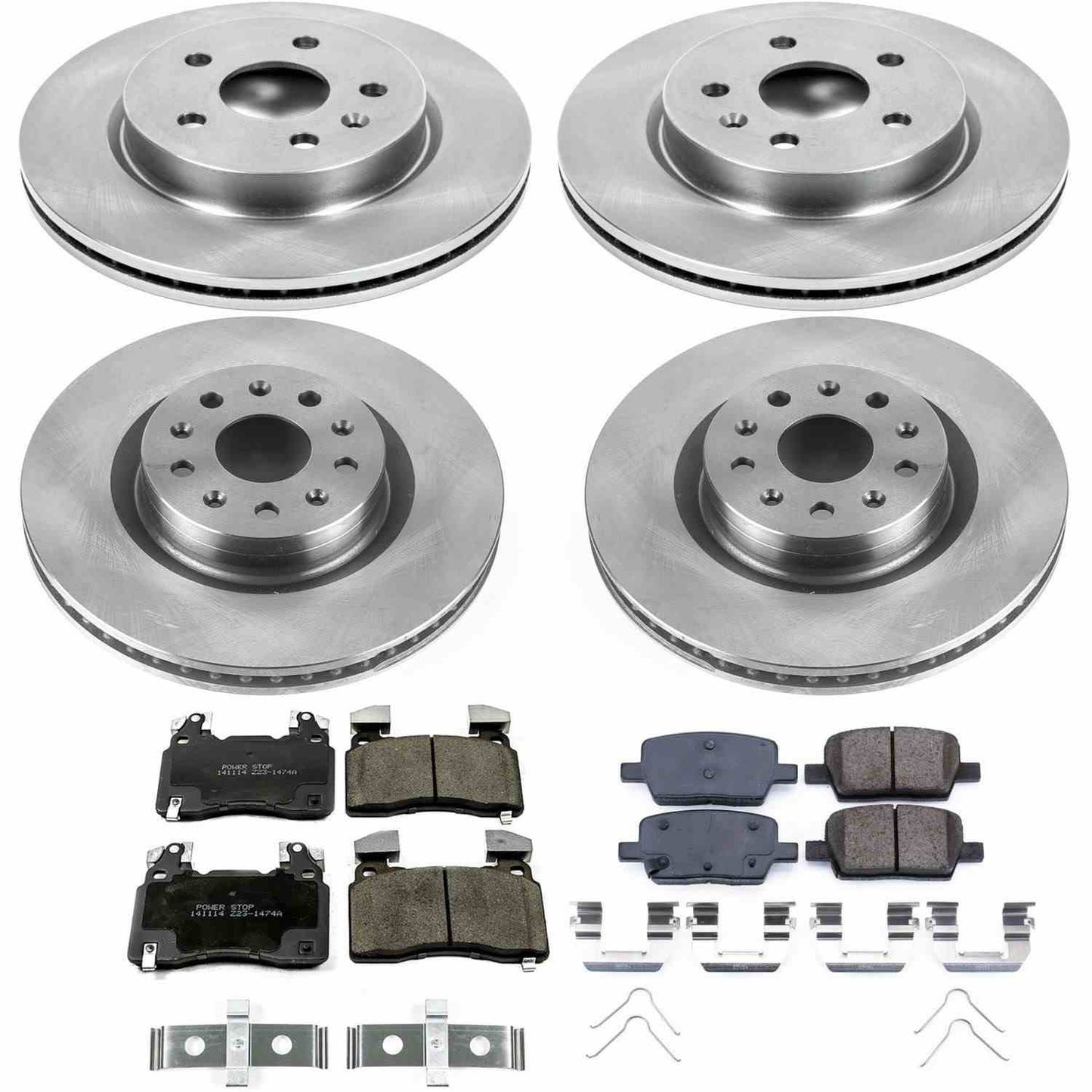 PowerStop Power Stop 16-18 Cadillac CT6 Front & Rear Autospecialty Brake Kit KOE7292
