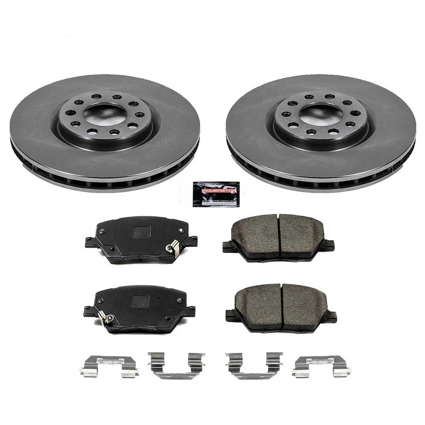 PowerStop Power Stop 16-18 Fiat 500X Front Autospecialty Brake Kit KOE7299