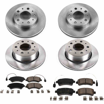 PowerStop Power Stop 14-15 Ram ProMaster 1500 Front & Rear Autospecialty Brake Kit KOE7304
