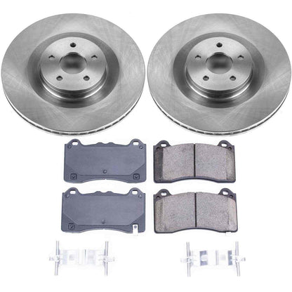 PowerStop Power Stop 16-18 Ford Focus Front Autospecialty Brake Kit KOE7318