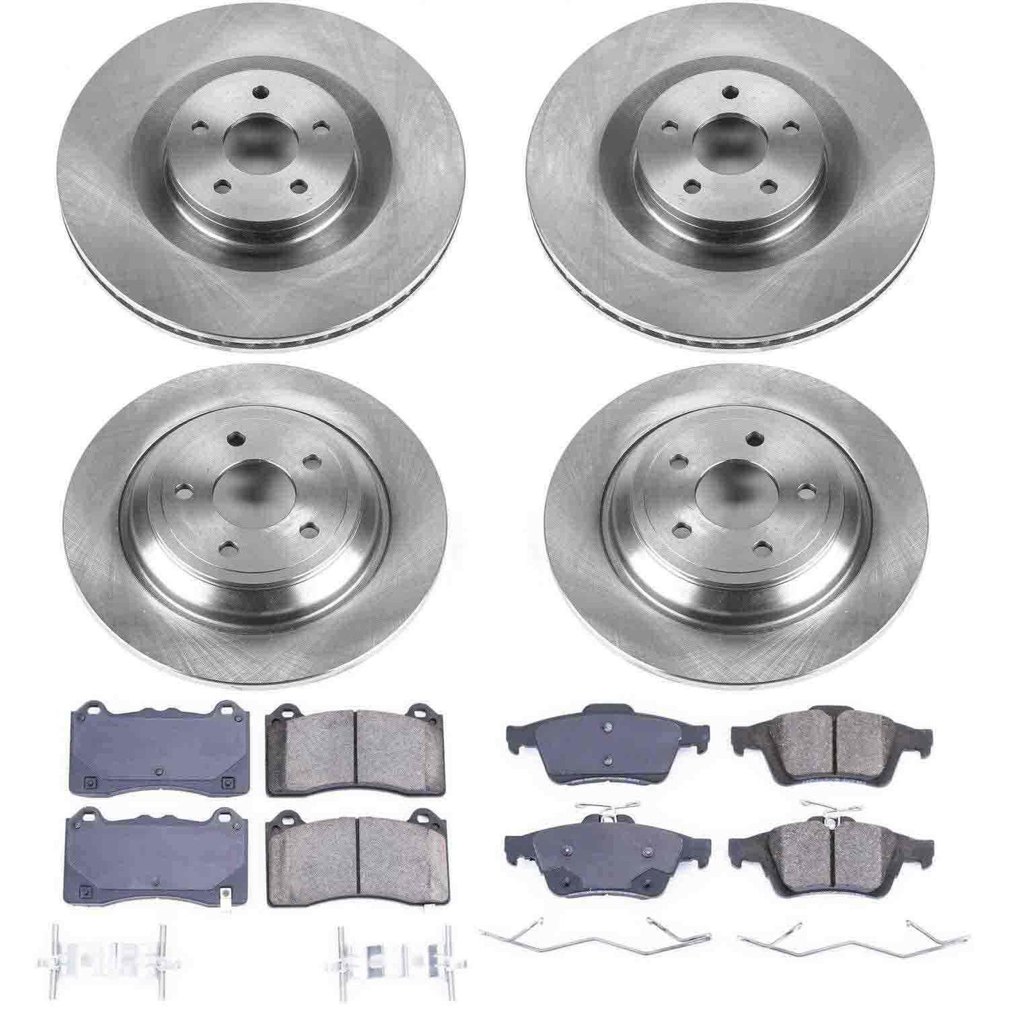 PowerStop Power Stop 16-18 Ford Focus Front & Rear Autospecialty Brake Kit KOE7319