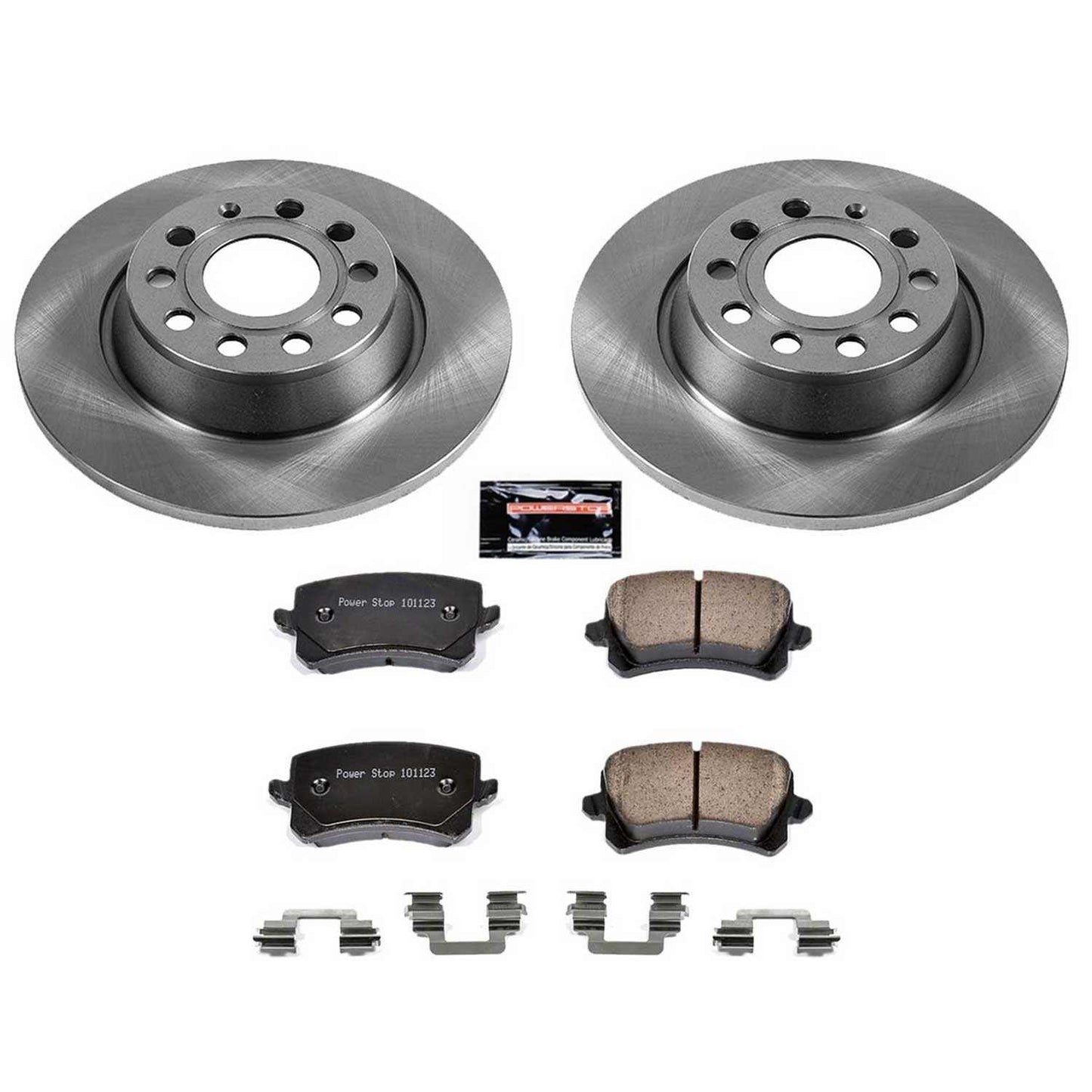 PowerStop Power Stop 2015 Audi Q3 Rear Autospecialty Brake Kit KOE7324