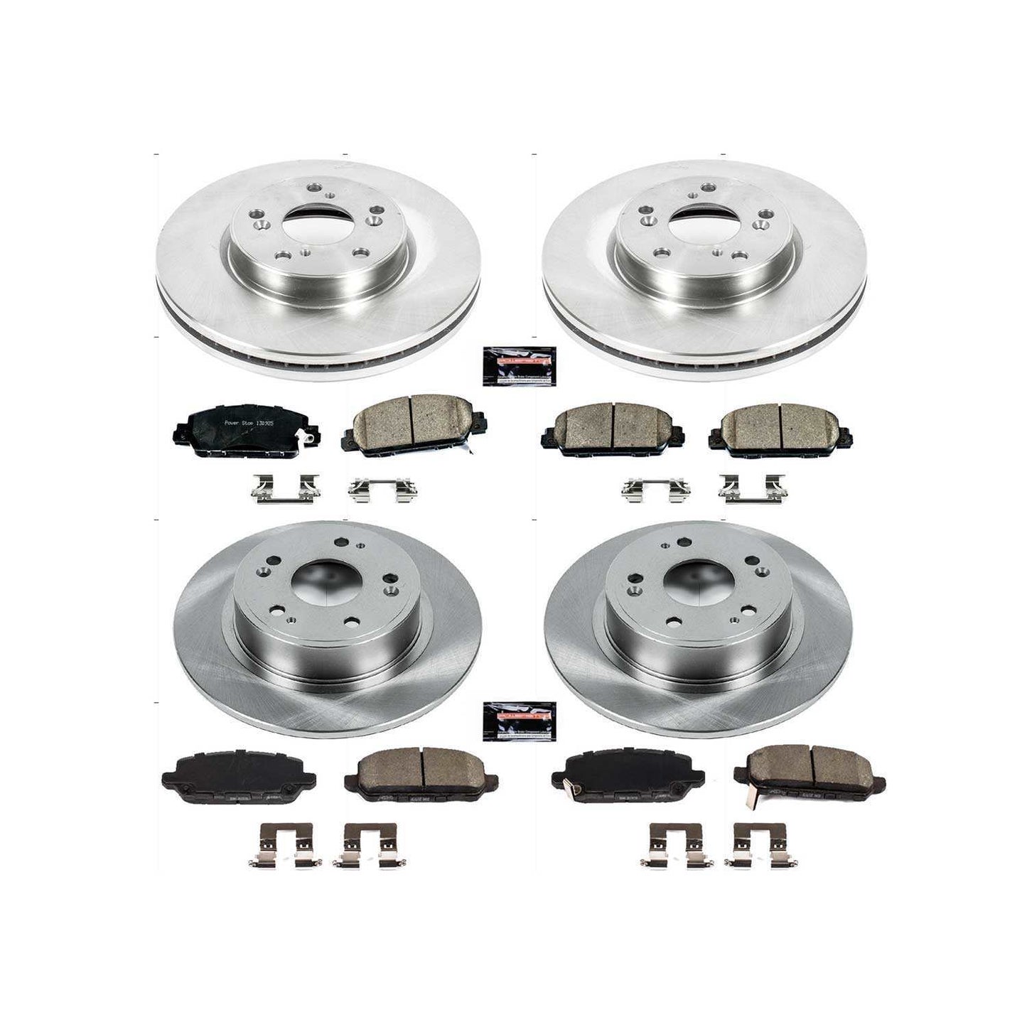 PowerStop Power Stop 16-18 Honda HR-V Front & Rear Autospecialty Brake Kit KOE7349