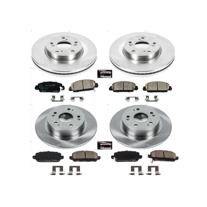 PowerStop Power Stop 16-18 Honda HR-V Front & Rear Autospecialty Brake Kit KOE7349