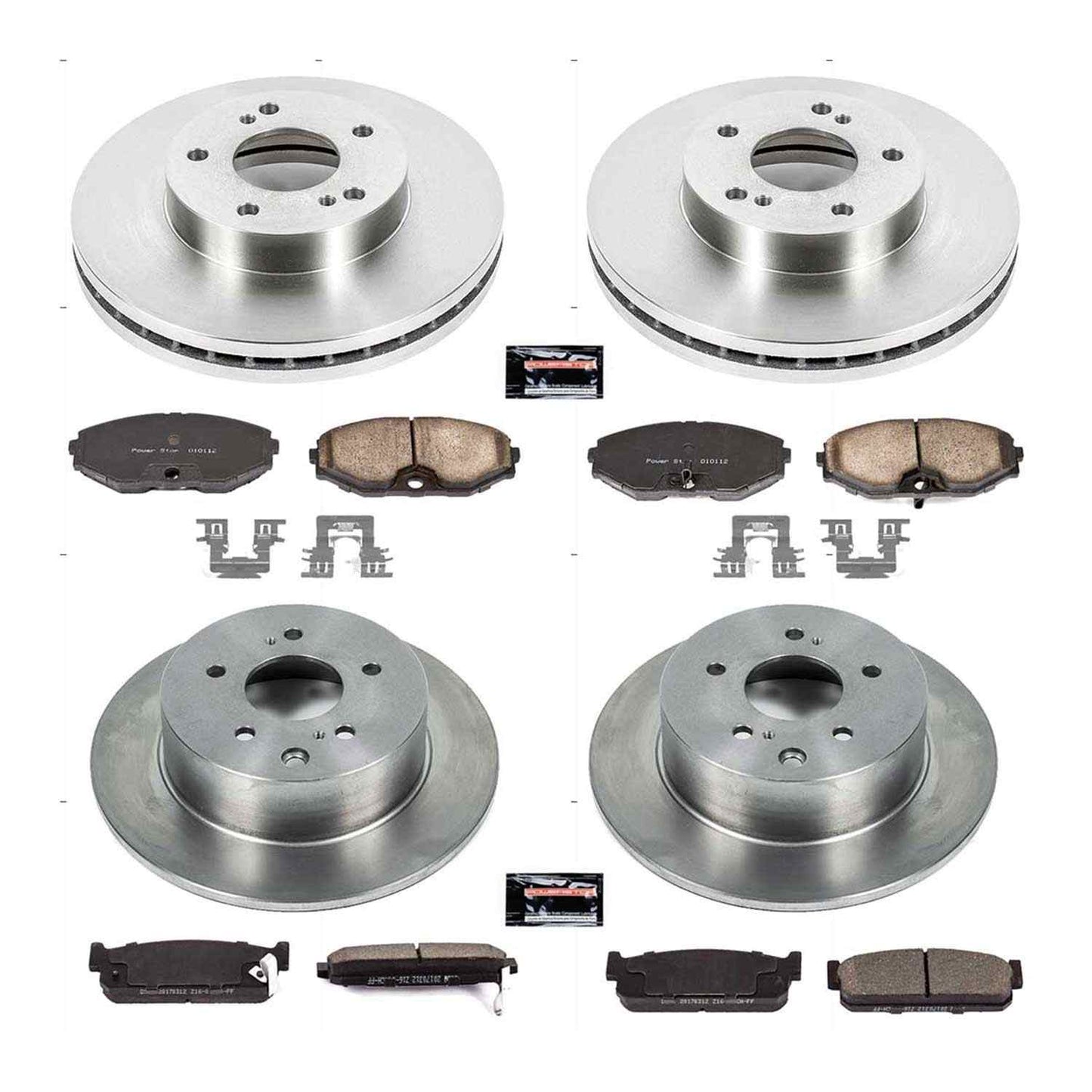 PowerStop Power Stop 94-96 Infiniti Q45 Front & Rear Autospecialty Brake Kit KOE734