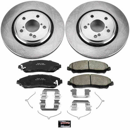 PowerStop Power Stop 17-19 Acura MDX Front Autospecialty Brake Kit KOE7352
