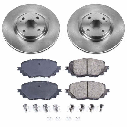 PowerStop Power Stop 17-19 Fiat 124 Spider Front Autospecialty Brake Kit KOE7358