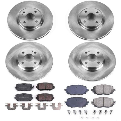 PowerStop Power Stop 17-19 Fiat 124 Spider Front & Rear Autospecialty Brake Kit KOE7359