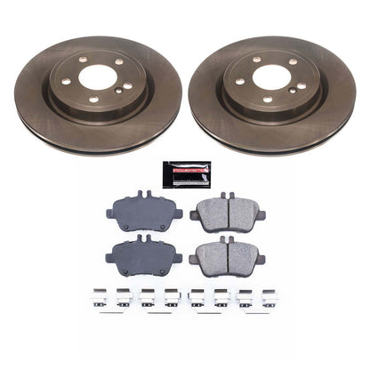 Power Stop 14-19 Mercedes-Benz CLA250 Rear Autospecialty Brake Kit KOE7378