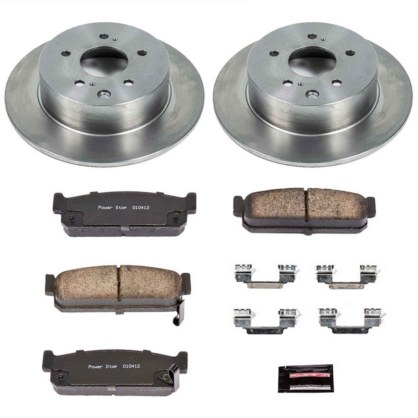 PowerStop Power Stop 94-96 Infiniti Q45 Rear Autospecialty Brake Kit KOE737