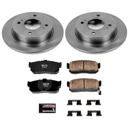 PowerStop Power Stop 91-96 Infiniti G20 Rear Autospecialty Brake Kit KOE740