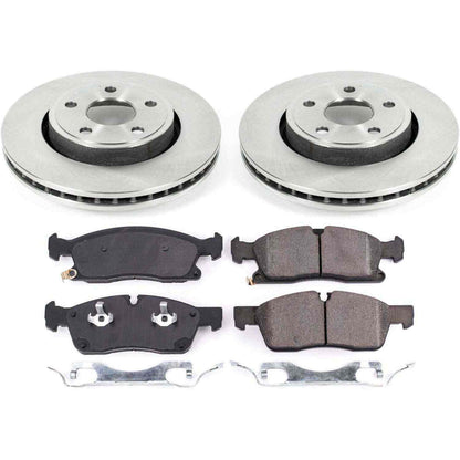 PowerStop Power Stop 17-19 Jeep Grand Cherokee Front Autospecialty Brake Kit KOE7412