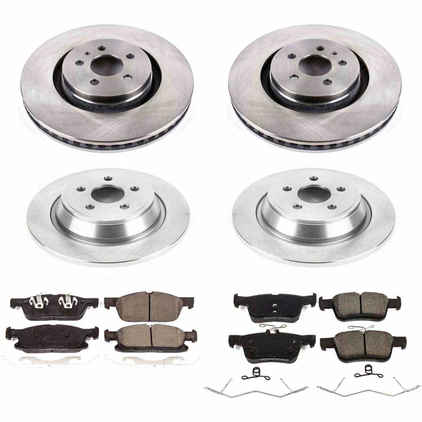PowerStop Power Stop 17-18 Lincoln Continental Front & Rear Autospecialty Brake Kit KOE7416