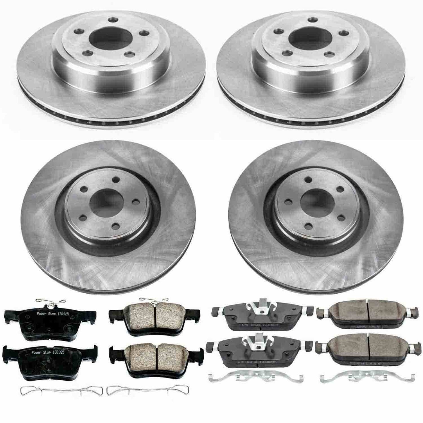 PowerStop Power Stop 15-17 Lincoln MKC Front & Rear Autospecialty Brake Kit KOE7418