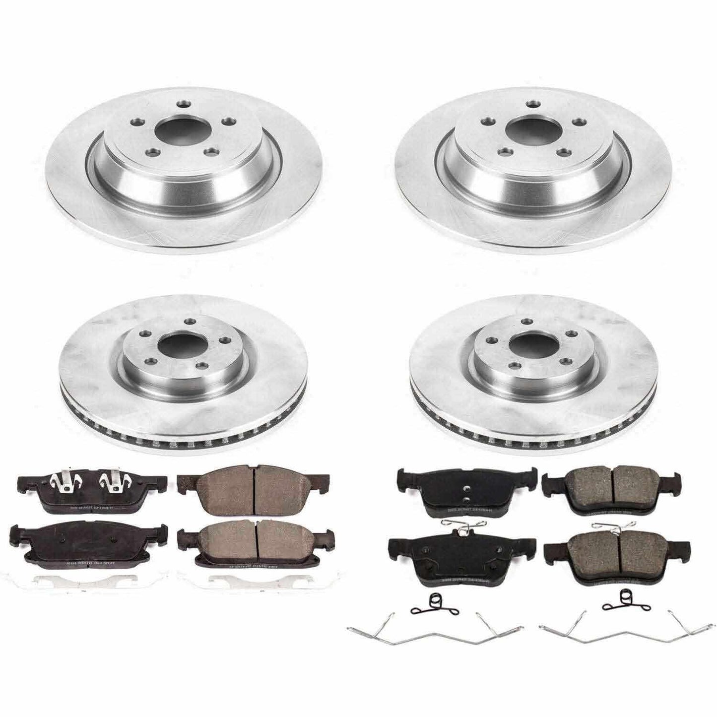 PowerStop Power Stop 17-18 Lincoln Continental Front & Rear Autospecialty Brake Kit KOE7419