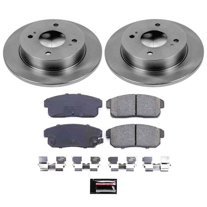 PowerStop Power Stop 01-02 Infiniti G20 Rear Autospecialty Brake Kit KOE741