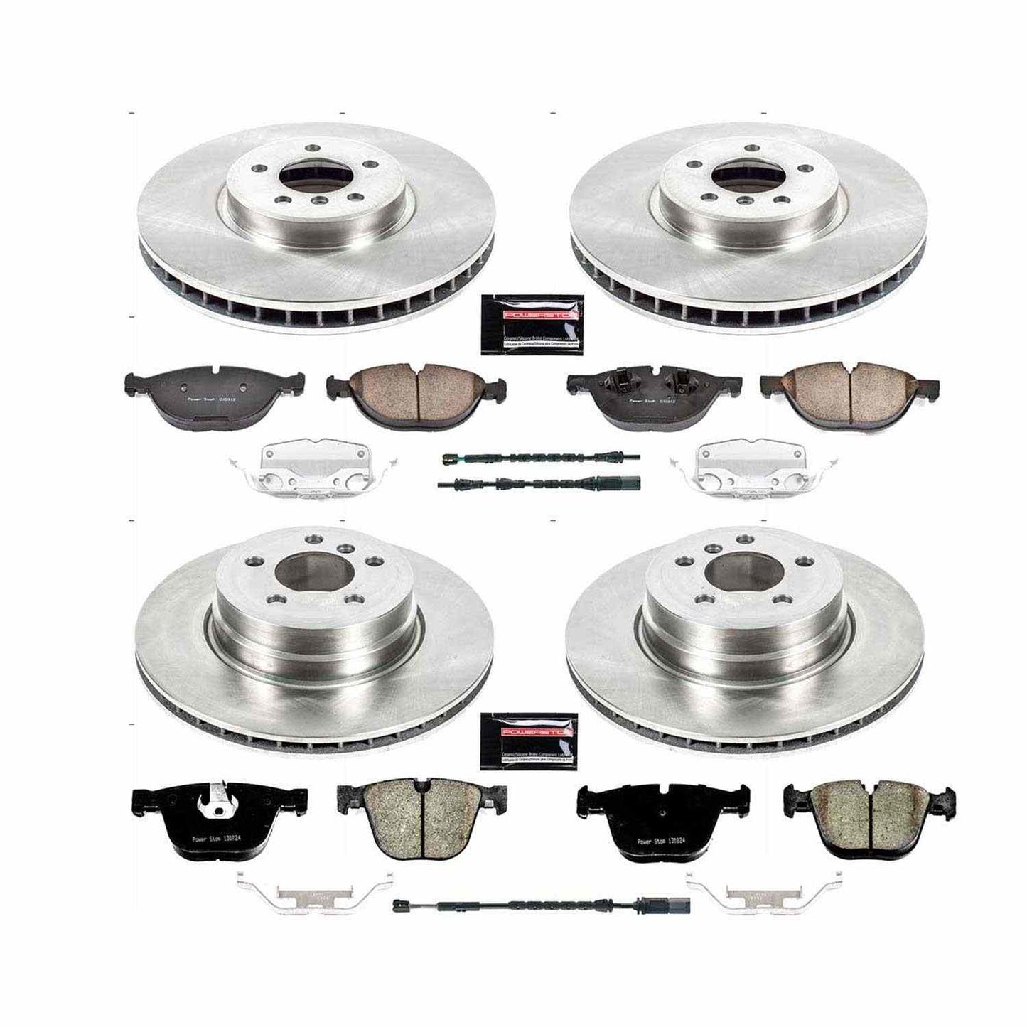 PowerStop Power Stop 16-18 BMW X5 Front & Rear Autospecialty Brake Kit KOE7432