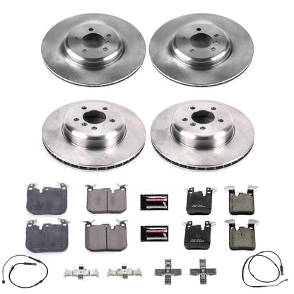 PowerStop Power Stop 12-15 BMW 335i Front & Rear Autospecialty Brake Kit KOE7436